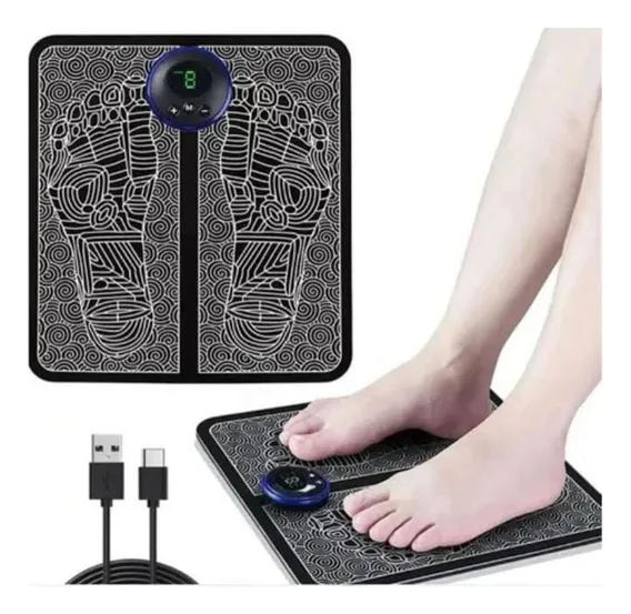 Tapete Masajeador Eléctrico Portátil Para Pies Relajante