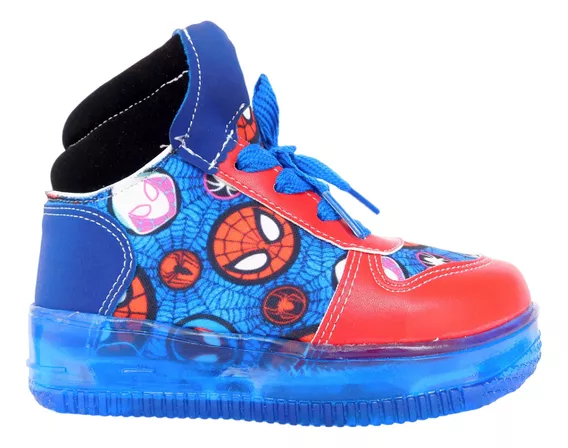 Tenis Choclo Niño Spiderman
