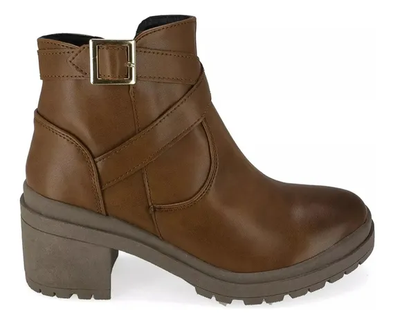 Botines Dama Tacon Plataforma